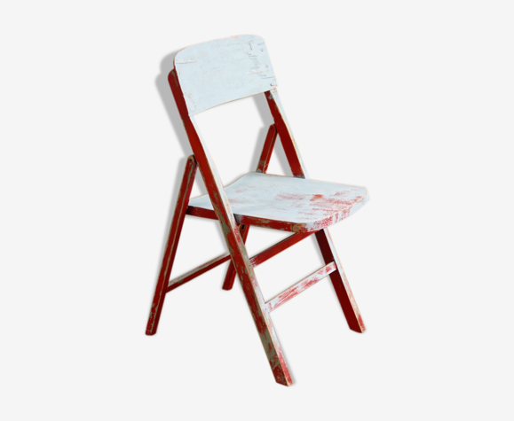 Chaise pliante, années 50