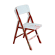 Chaise pliante, années 50