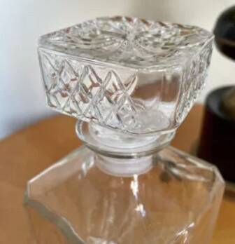Vintage whiskey decanter 1970