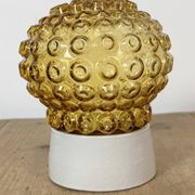 Vintage White Porcelain Ceiling Light, 1970s