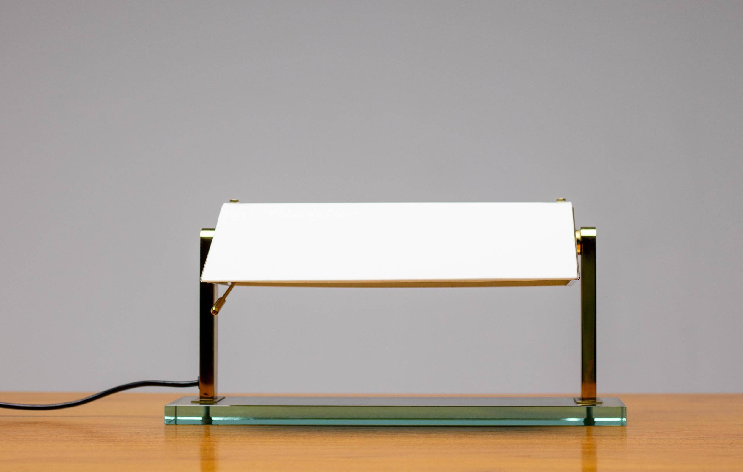 Desk lamp 0836 by Pietro Chiesa for Fontana Arte
