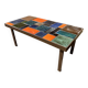 Vintage ceramic coffee table 1970