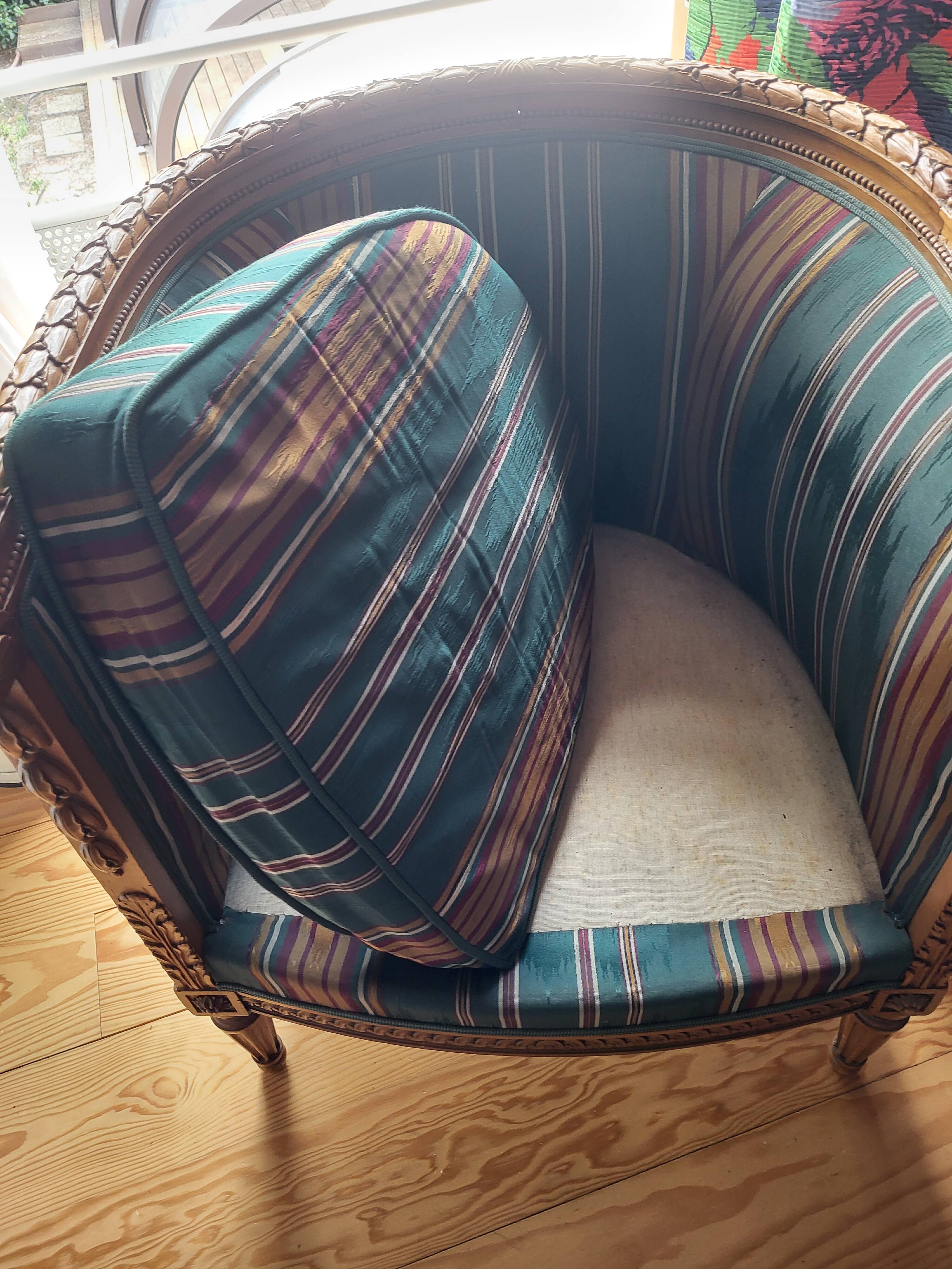 Louis XVI style armchair