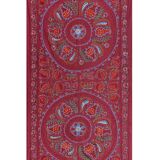 Hand knotted rug, vintage Turkish rug 94x189 cm