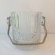 70-80 chiseled glass ice bucket