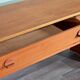 Vintage Midcentury 'Stag' Teak Console Table / Dressing Table