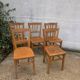 Lot de chaises bistrot