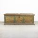 Painted folk art bridal chest 1753