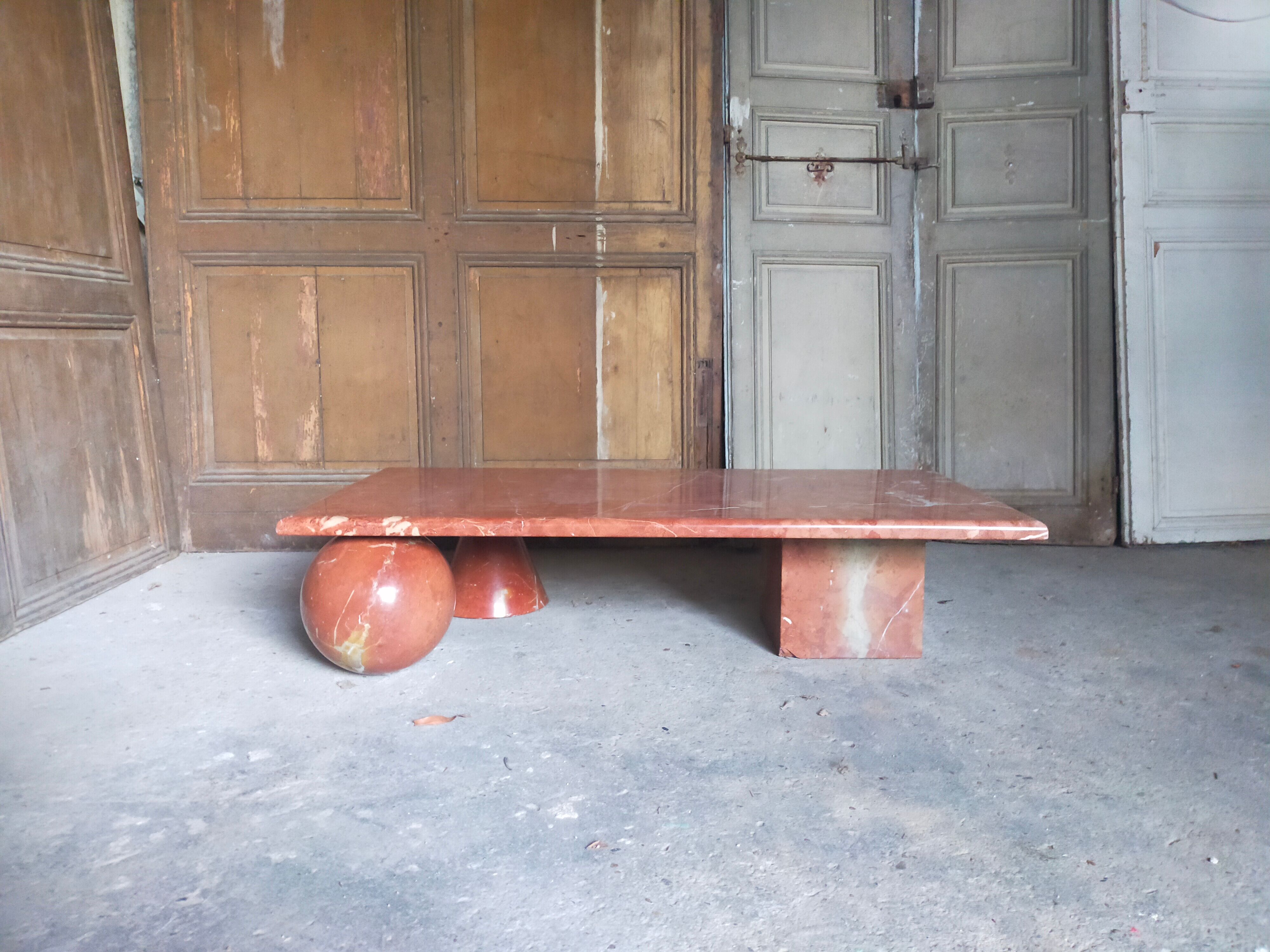 Table basse italienne en marbre