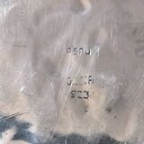 Silver Sculptural Bowl by Graziella Laffi, Signed, Peru, 1960s