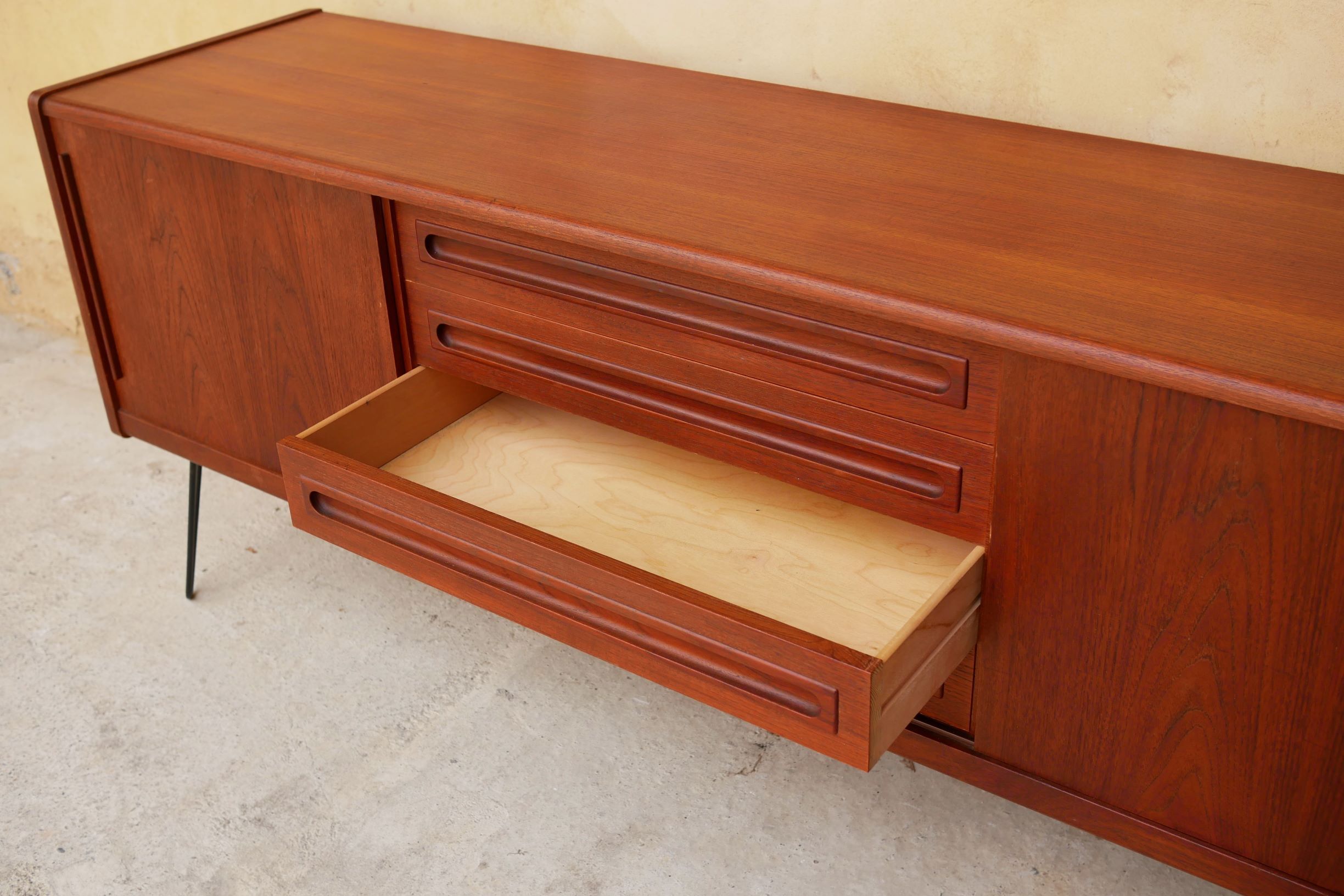 Scandinavian teak line by J. Andersen for Silkeborg M-belfabrik