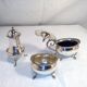 Mappin condiment set - Webb silver metal