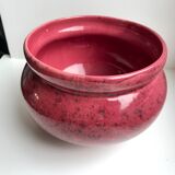 Mantelpiece (cache-pots, vase) plum color 1930s