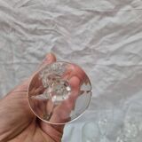 7 Villeroy & Boch crystal Champagne flutes