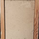 Small painting, village street in Brittany