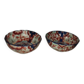Paire de bols coupes porcelaine Imari