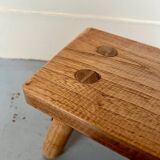Petit tabouret en chêne