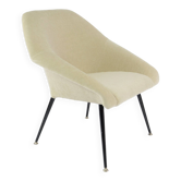 Coquille armchair cream/beige
