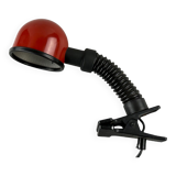 60s 70s table lamp clamp lamp gooseneck space age design metal