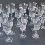 Set de 20 verres à pieds 70's
