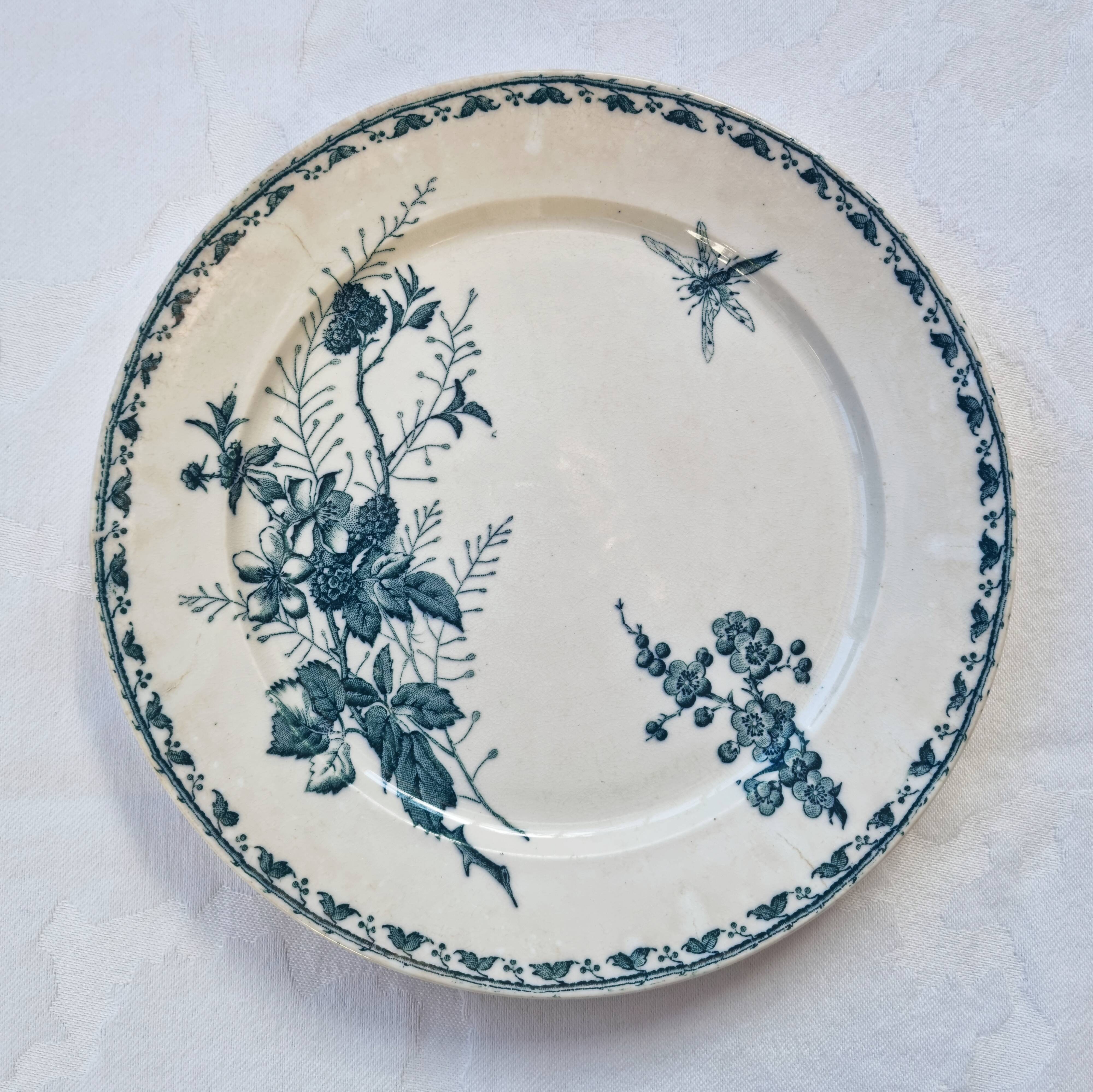 Flat plate Carmen U&C Sarreguemines