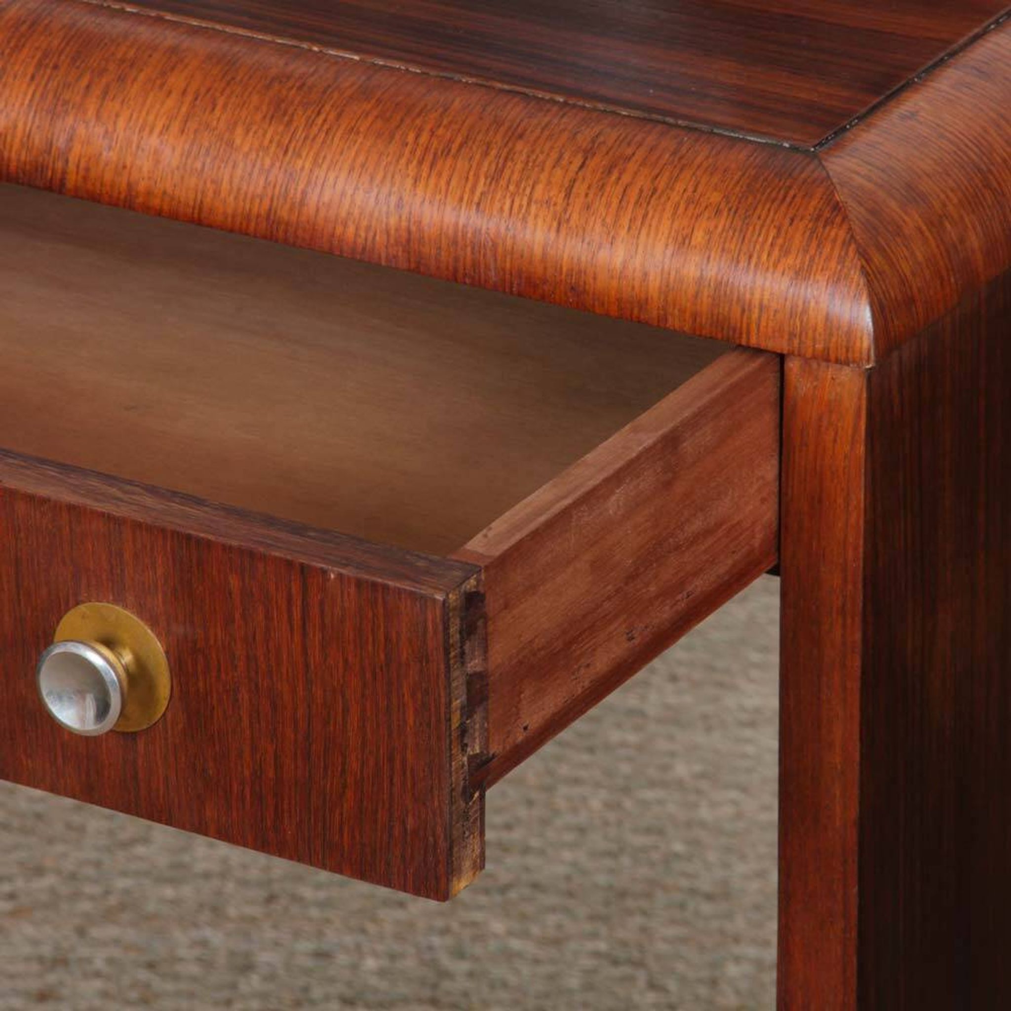 Art Deco mahogany dressing table from the 1930s.