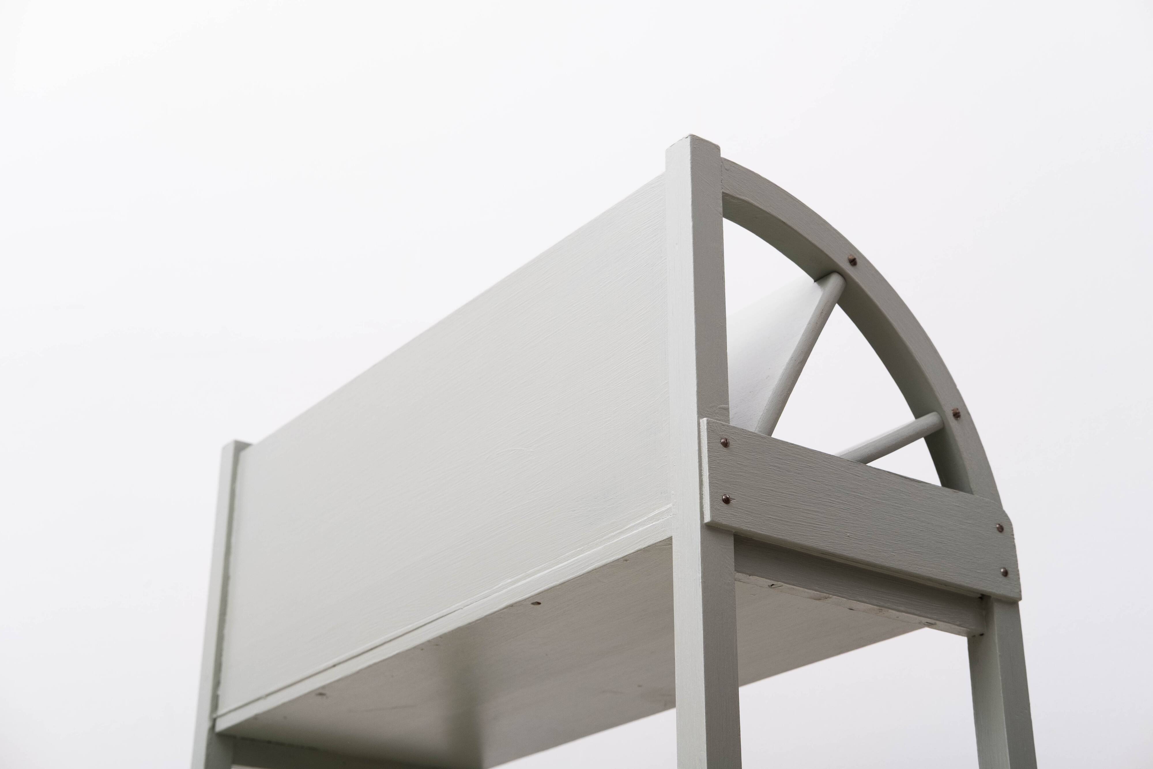 Fauteuil de Josef Frank pour Thonet et étagère de Fischel, années 1930, lot de 2