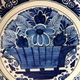 18th-century Delft earthenware plate