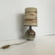 Vintage wool and ceramic lamp