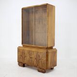 1930s Exclusive Curved Art Deco Bookcase, Czechoslovakia
