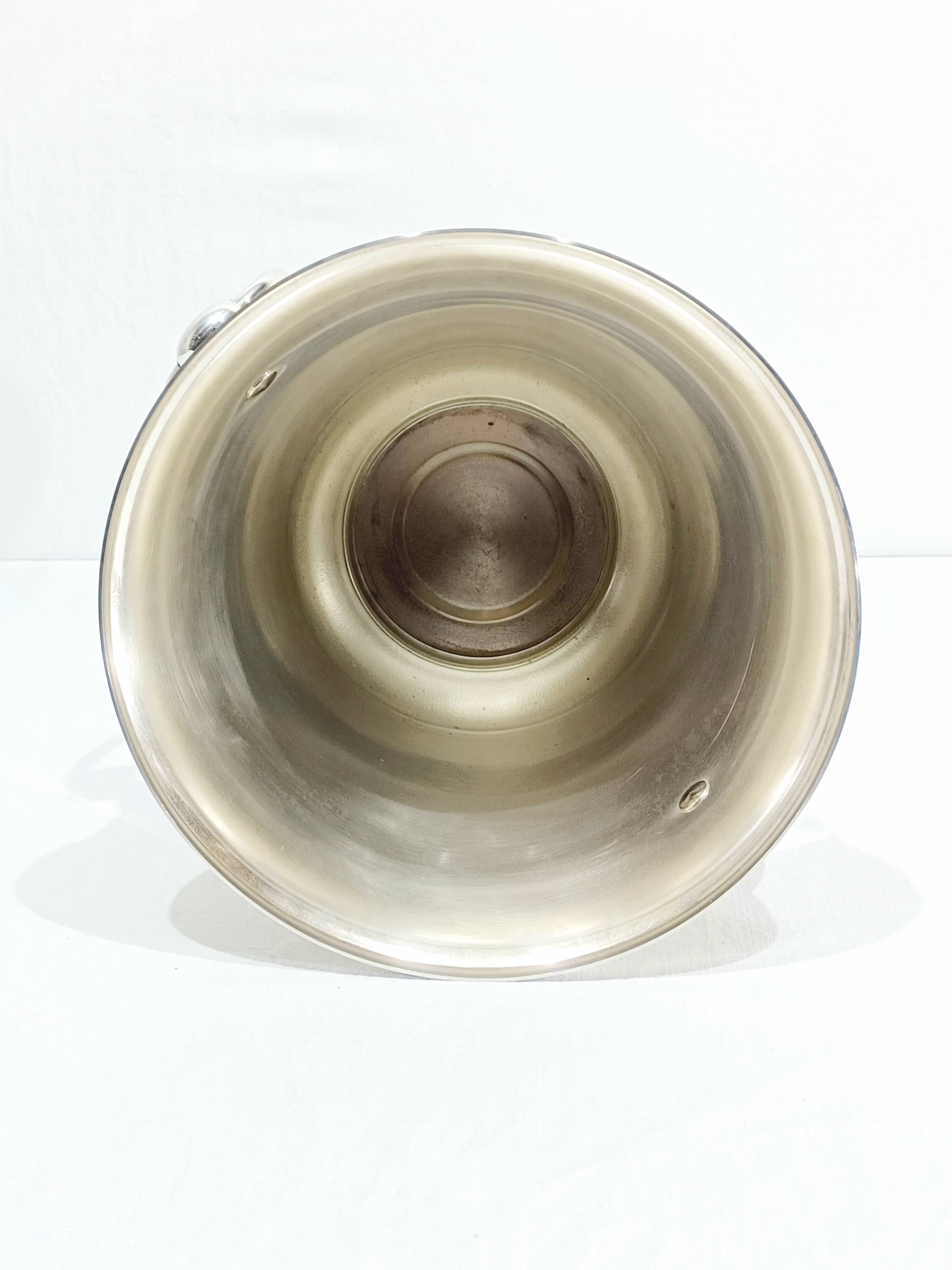 Silver-plated champagne bucket