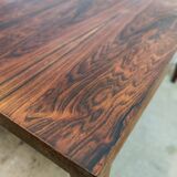 Large rosewood coffee table mid-century, Severin Hansen Denmark.