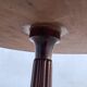 Late 19th century tripod pedestal table in wood marquetry