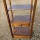 Wooden shelf