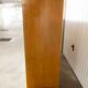 Scandinavian wardrobe 1960 honey color 4 doors L 205 cm