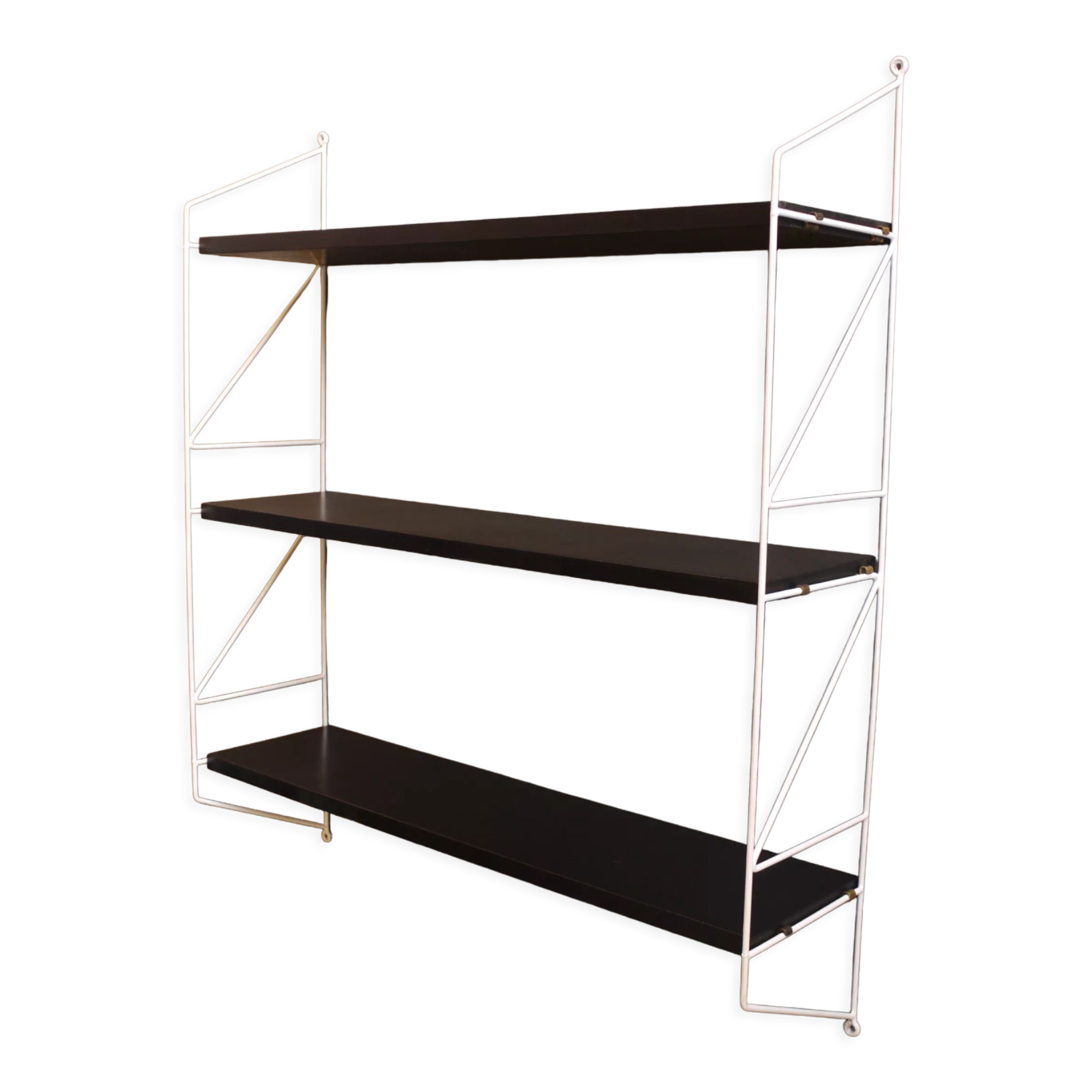 Vintage Wall Shelving Unit by Nisse Strinning for String Ab, 1960s