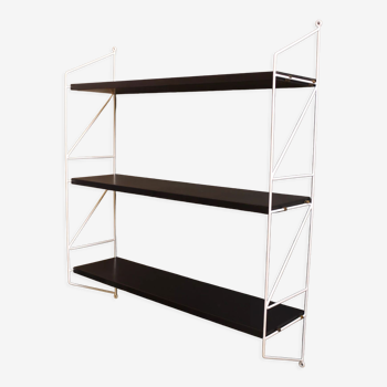 Vintage Wall Shelving Unit by Nisse Strinning for String Ab, 1960s