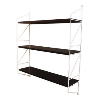 Vintage Wall Shelving Unit by Nisse Strinning for String Ab, 1960s