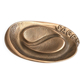Collectible bronze paperweight sculpture signed Lohé