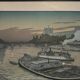 Lithograph by Henri Rivière The Pont des Saints-Pères and the Louvre