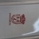 Terre de Fer Saint Amand pocket emptier/comb holder 'Orchids' model