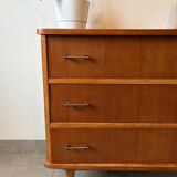 Vintage chest of drawers from the 1950s.
