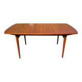 Scandinavian extendable teak table 1960s