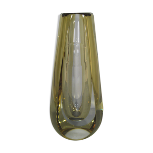 vase vintage en cristal