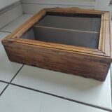 Old cherry display case