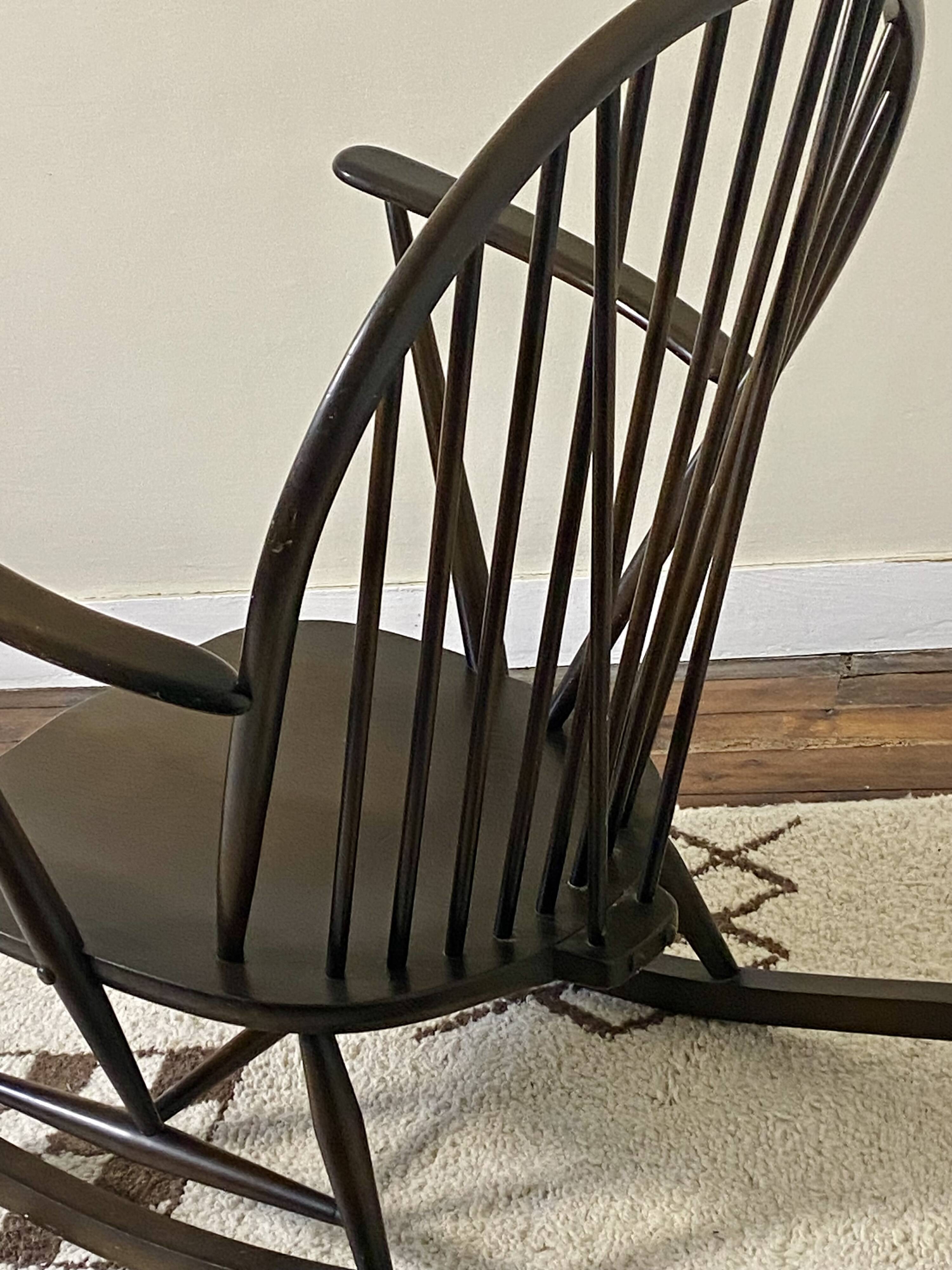 Rocking chair Ercol, Lucian Ercolani, Year 1956