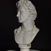 Buste en plâtre de l'empereur Auguste