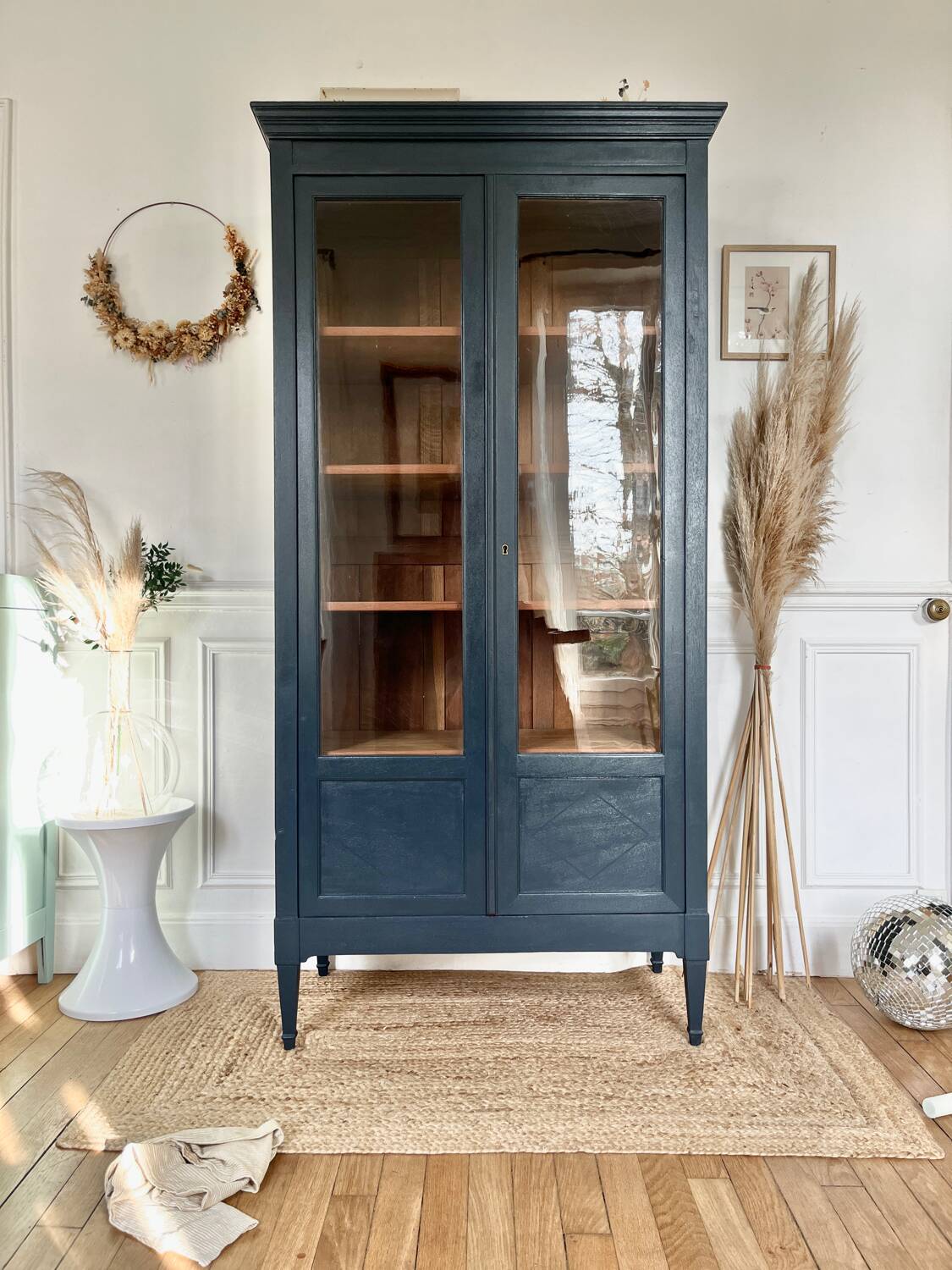 Antique display cabinet