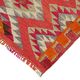 Turkish Handwoven Vintage Herki Kilim 95 cm x 337 cm