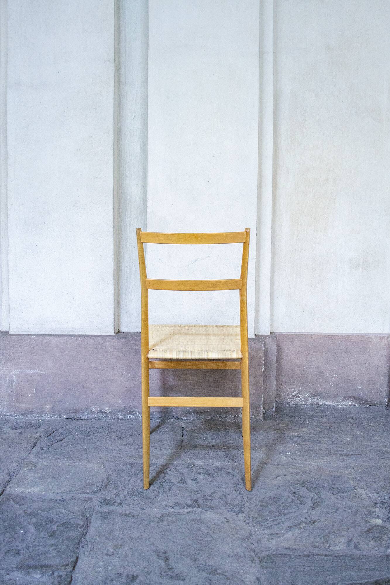 Sedie Superleggera di Gio Ponti per Cassina, Italia anni '70